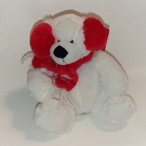 Creature Comfort Muffy Bear Collection Polar Bear Plush 8.5" NWT